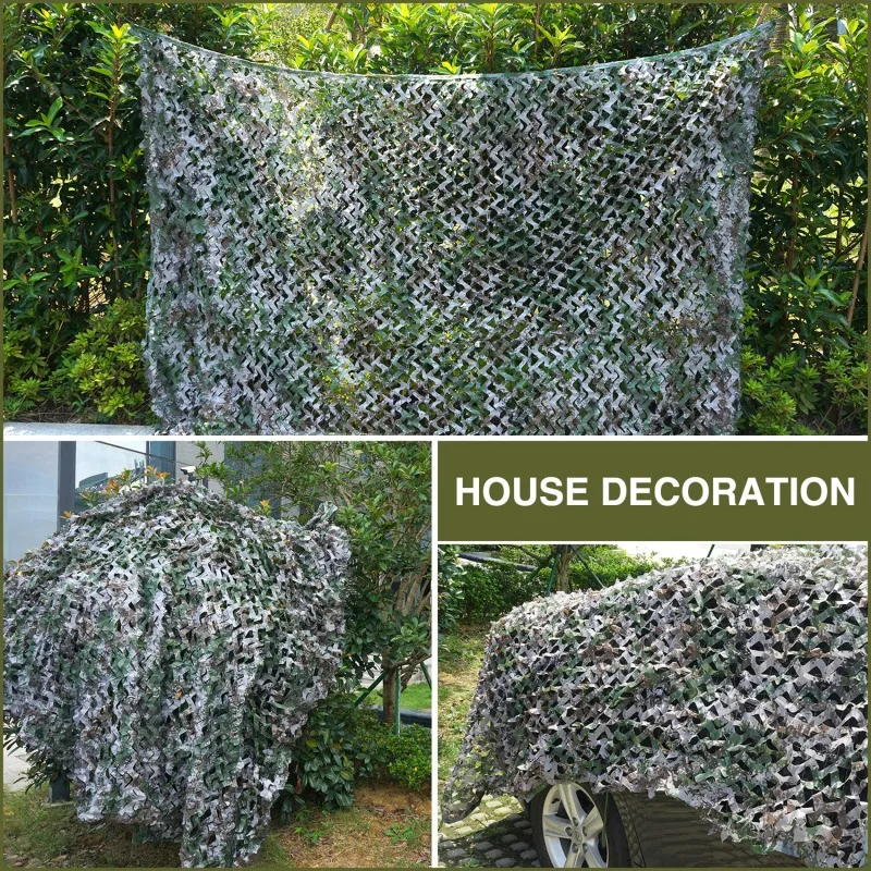 Auto-Zelt-Markise Schattennetz Schwarz Grün Blau Wald-Tarnnetz Jagd-Tarnnetz 2X2M 2X5M 3X3m 3X5M – Detail 10