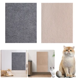 Cat Scratching Post Carpet Self-Adhesive Cats Scratch Board Trimmable Carpet Mat Pad Cat Scratch Furniture Protector Mat 100cm