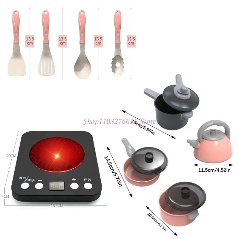 R6FD Veilig keukensimulatiespeelgoed Willekeurige productiemodellen Educatief geschenk voor vroege kinderjaren