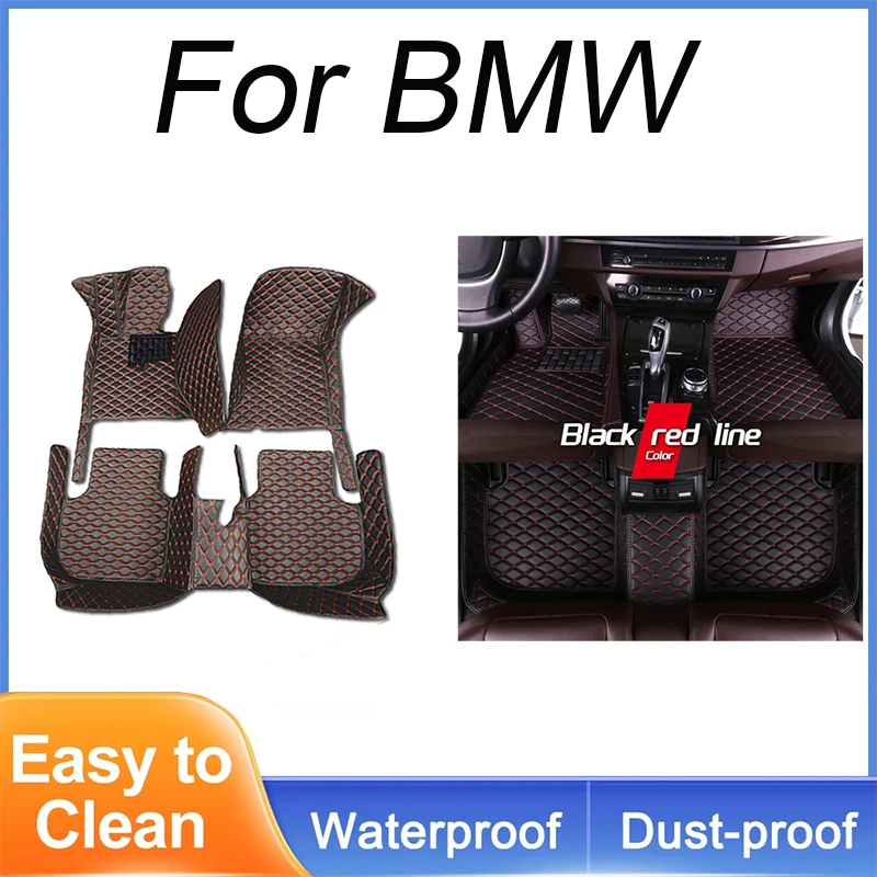 Car Floor Mats For BMW  X4 F26 X5 E70 5seat X5 F15 5seat X5M X5M F85 X6 E71 X6 F16 X6 X6M F86 I3 I8 Car Accessories