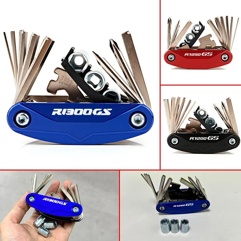 For GS Accessories Motorbike CNC Tool Repair Screwdriver Set For BMW R1300GS R1200GS R1250GS R 1300 1250 GS Adventure HP R1250GS