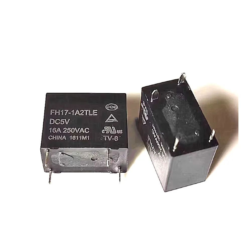 5 ชิ้น/ล็อตรีเลย์กําลังไฟ FH17-1A2TLE-DC5V DC12V FH17 4Pin 16A