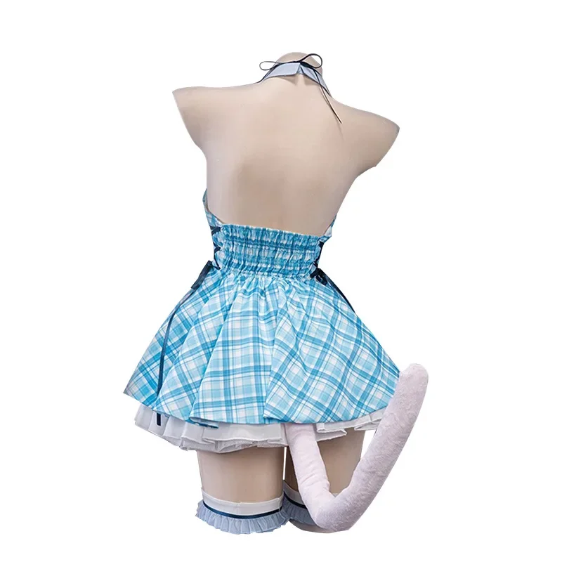 ANIMECC in Stock Chocola Vanilla Cosplay Catgirl Maid Dress Anime Sexy Costume Halloween Party Outfits for Women