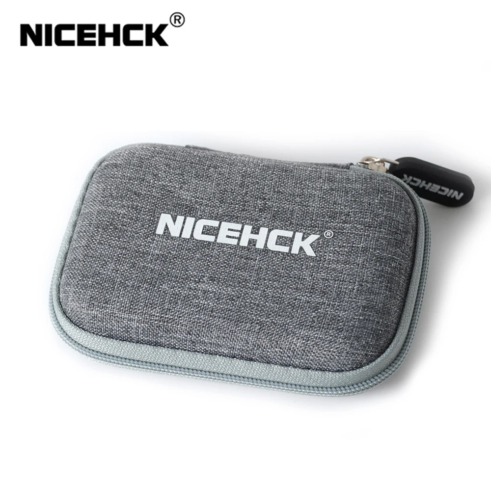 NICEHCK Official Linen Case In Ear Earphone Bag Headphones Portable Storage Box Headset Accessories Use For NX7MK4/F3/M6