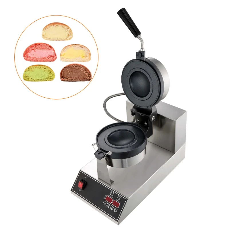 Commercial electric rotary UFO burger charger flying saucer burger machine snacks dessert western kitchen scone machine