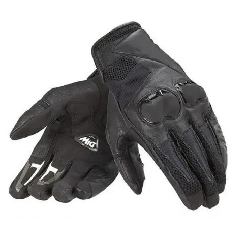 NEW Black Motorbike Short For Motorcycle Bike Racing Riding Gloves