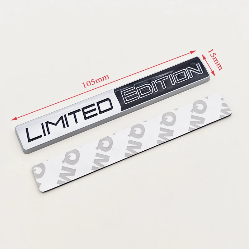ثلاثية الأبعاد شعار معدني طبعة محدودة شعار سيارة الجبهة شواء Bdage الخلفي الجذع الحاجز ملصق السيارات سباق الدراجات النارية ملصق مائي الملحقات #4