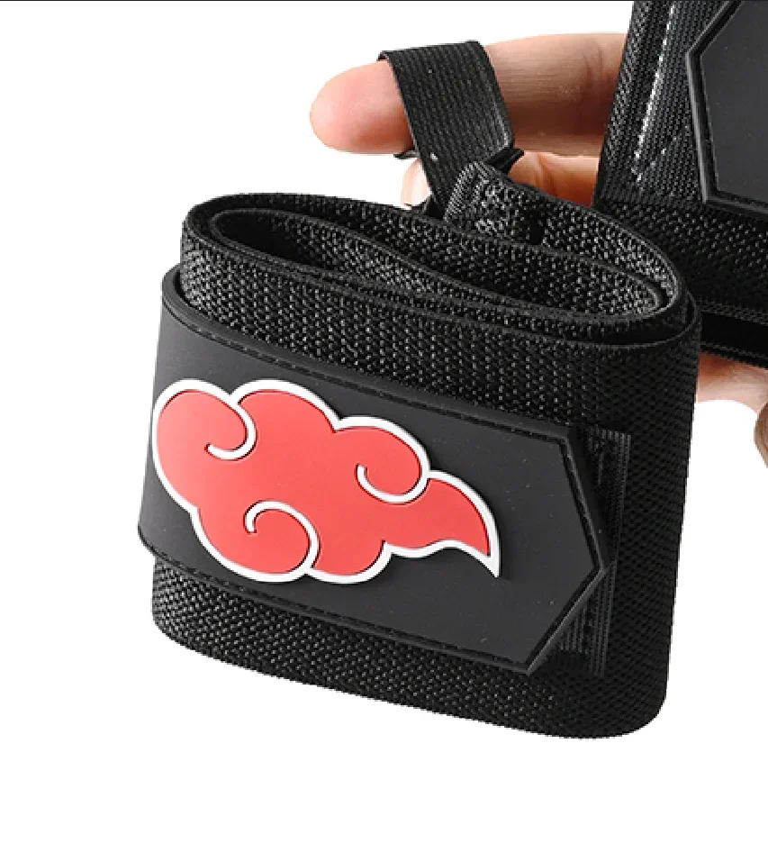 Custom Adjustable Gym Wristband Sports Wrist Wraps Anime For Fitness Body Building,Powerlifting,Weightlifting