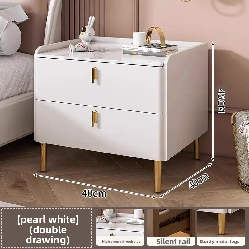 Household Goods Bedside Table Three Pumps Multifunctional Small Locker Shelf Bedroom Bedside Table
