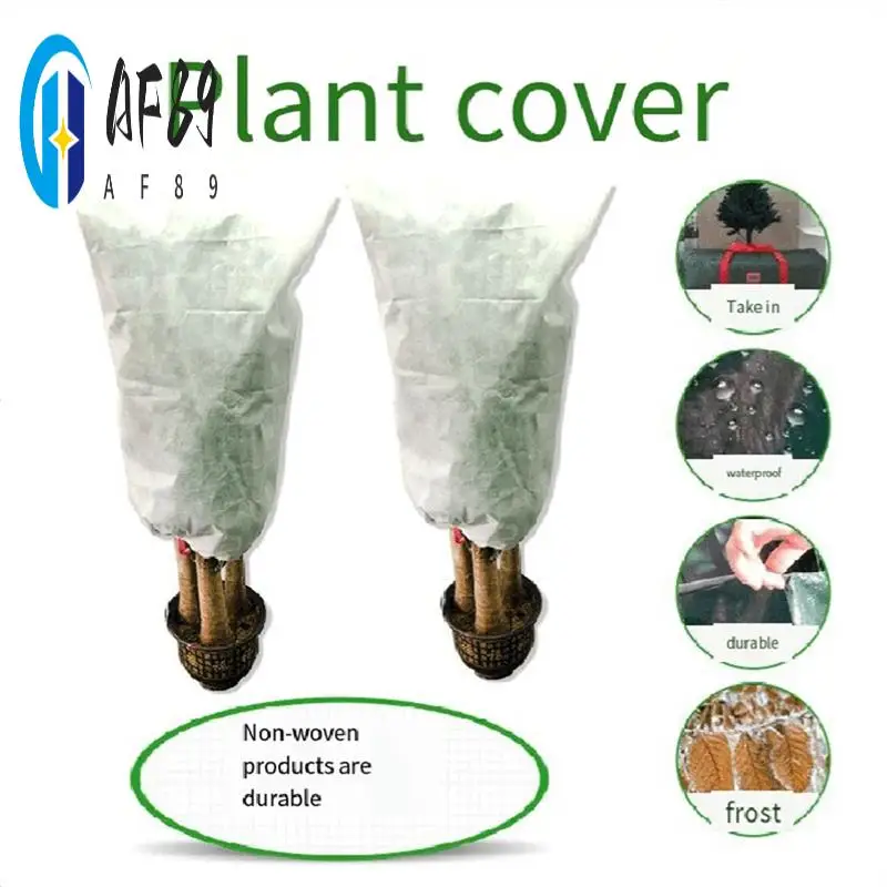 

AF89-Plant Covers Freeze Protection, Reusable Plant Frost Cover Blanket Jacket For Winter Anti-Freeze Protection-Shrub