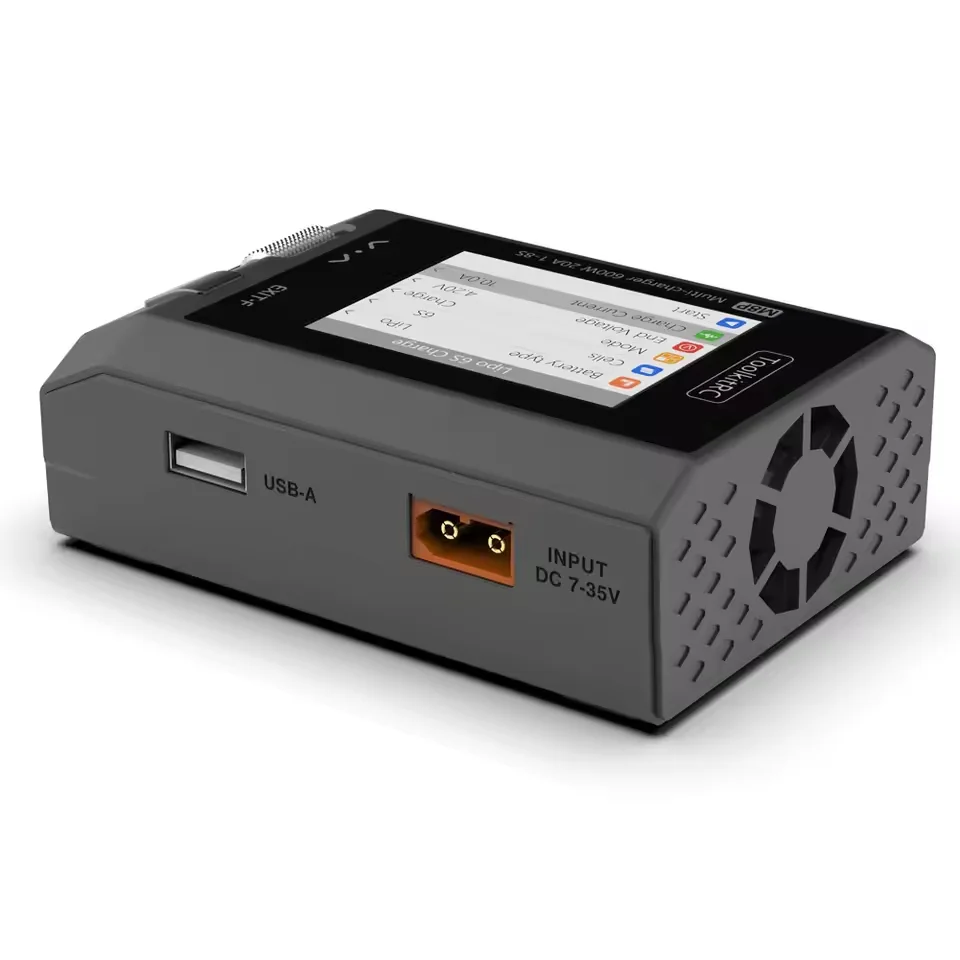 ToolkitRC M8P M8S نسخة مطورة 600 واط 20A تيار مستمر شاحن ميزان مفرغ ل 1-8S يبو بطارية مدقق ESC تستر استقبال