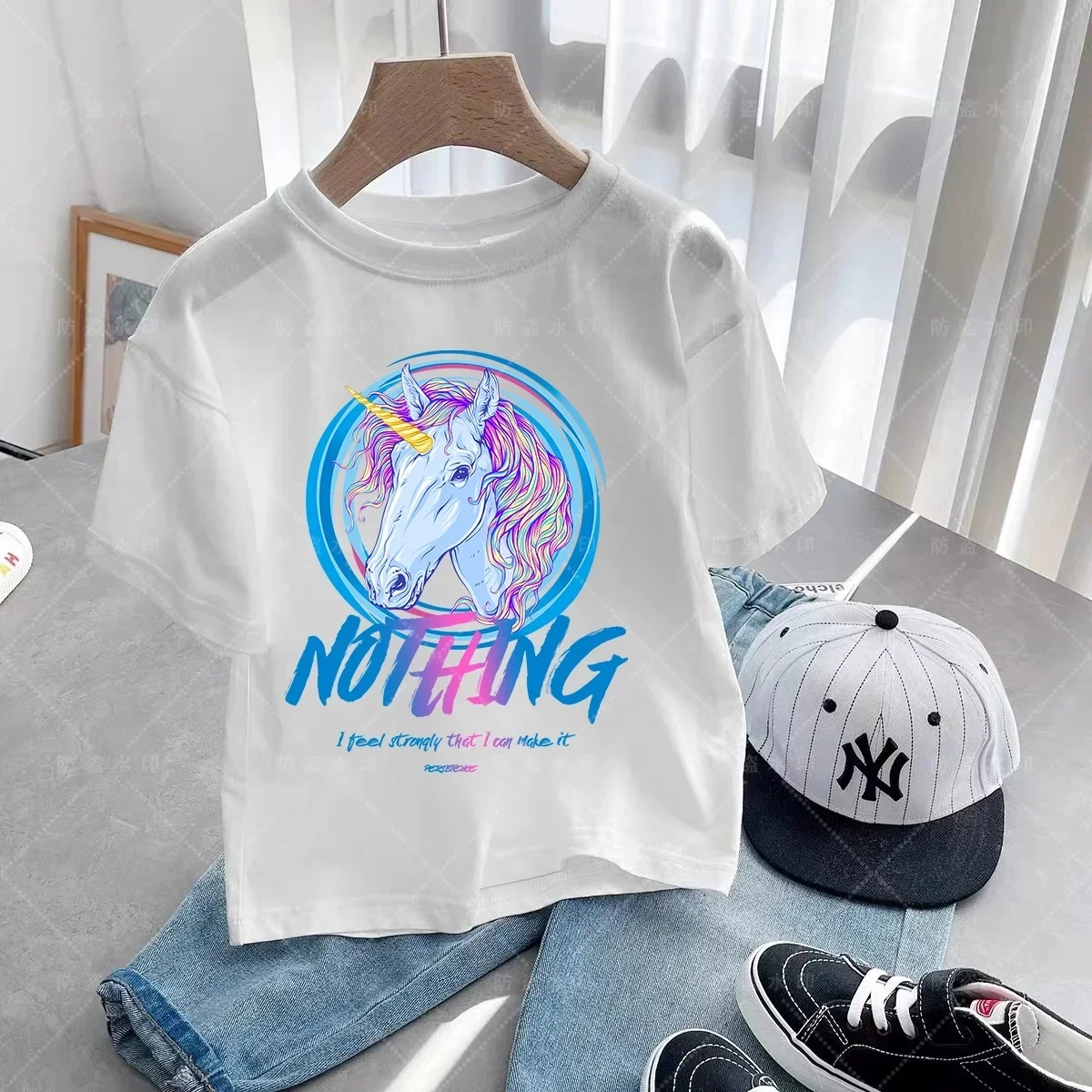 Children's Teen T-shirt Baby Summer Korean Short T-shirt Multi-colored kids clothing from 3 to 14 years old teen fashion tops