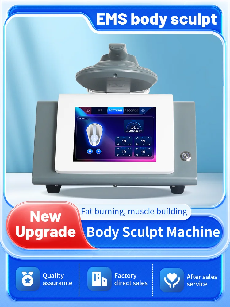 

Myoslim6500W EMS RF машина для коррекции фигуры сжигает жир для похудения и похудения бедер, стимуляция мышц живота, мышечный шпирь