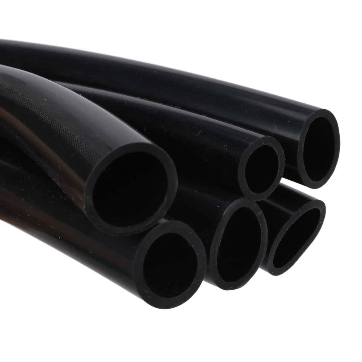 

5M 21 x 26mm Black Silicone Tube High/Low Temperature Resistant Silicone Hose Tube Garden Irrigation Aquarium Hose
