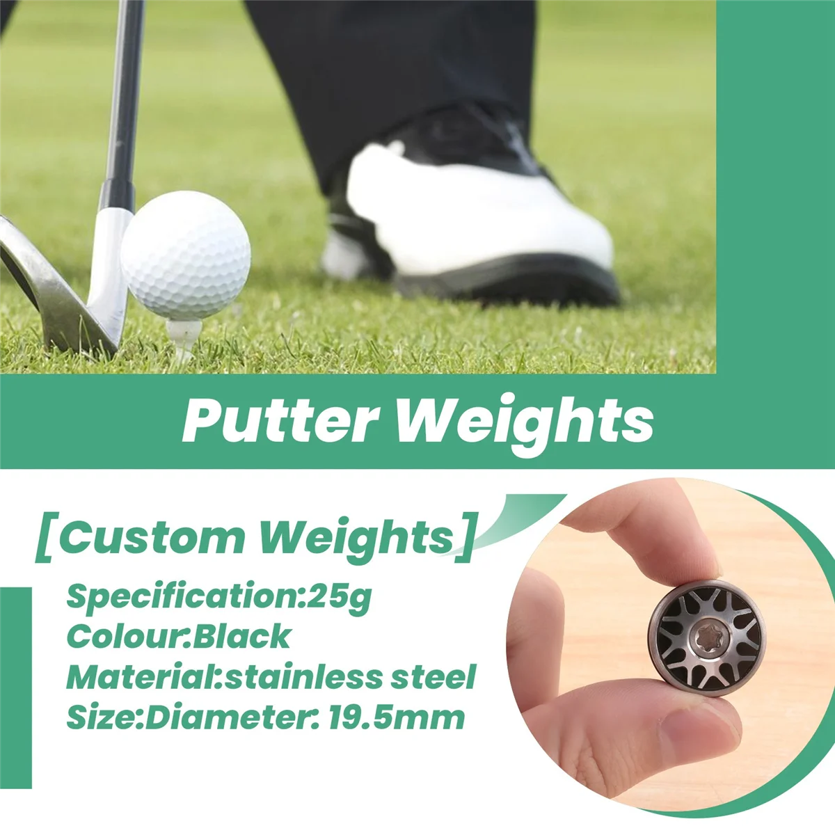 

【Limited-Stock!】golf Putter Weights
