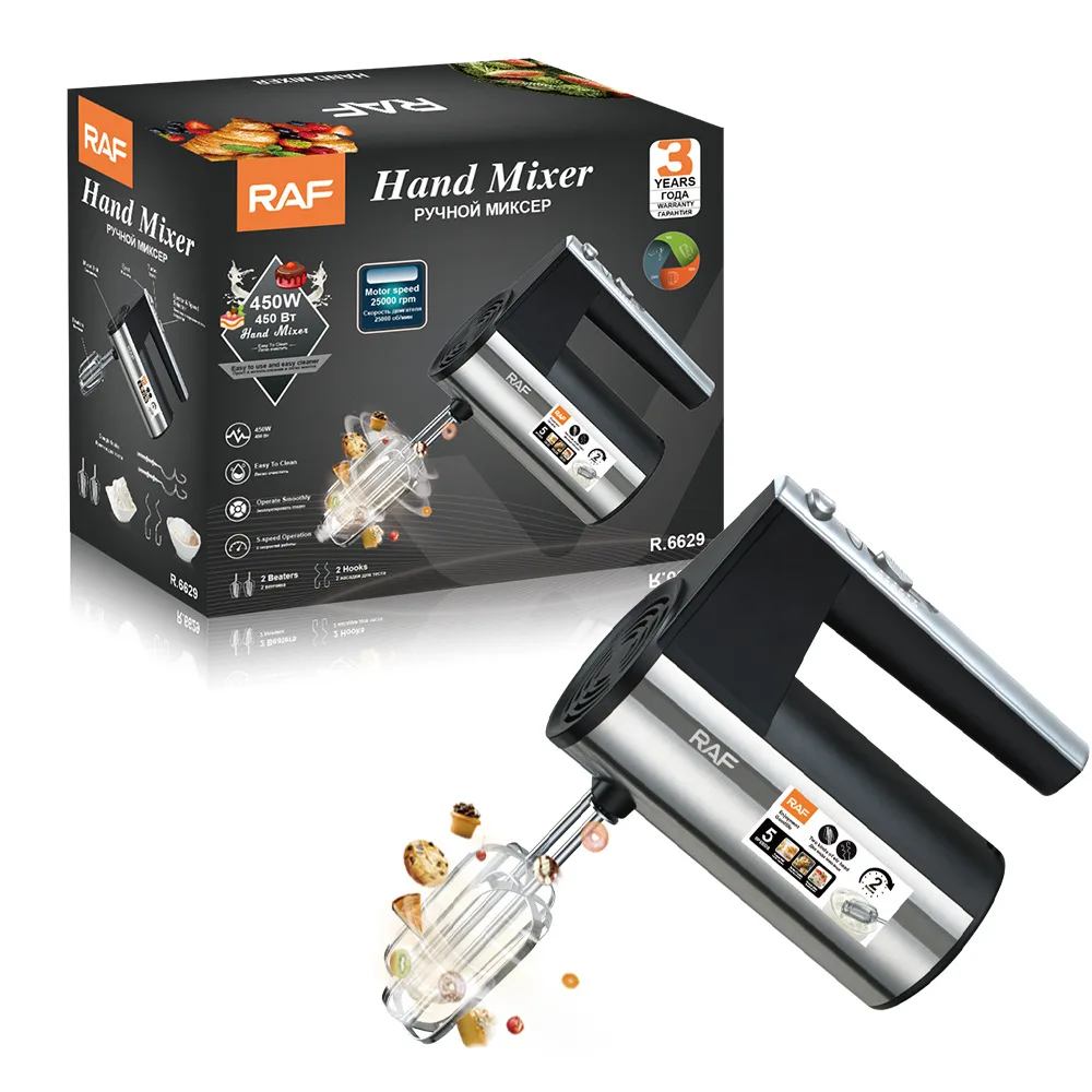 Elektrische eierklopper Huishoudelijke draagbare krachtige eierklopper en noedelbakmixer