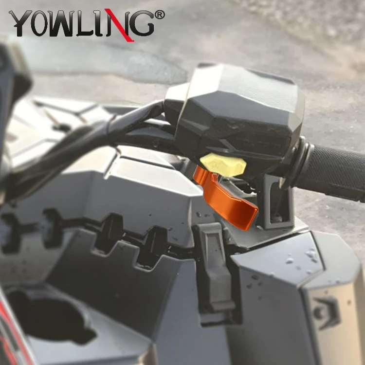 For Polaris Sportsman Touring 550/570/850/1000 SP & 2009-2025 2024 Aluminum Thumb Throttle Lever Polaris Scrambler 550/850/1000
