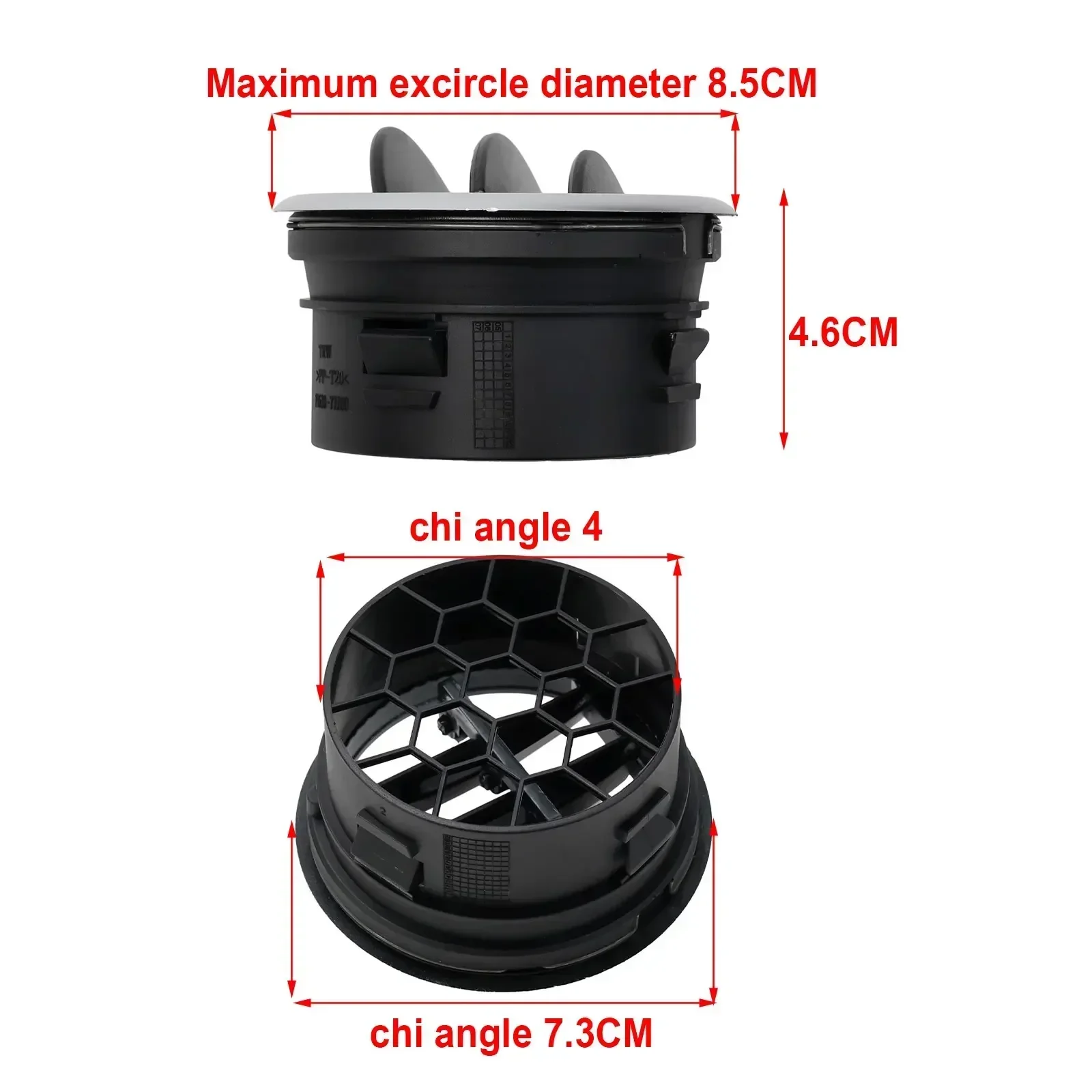 Car Air Vent Air Vent Replacement For Lifan 320 Car Accessories Instrument Panel Plastic Ready Stock Fast Ship