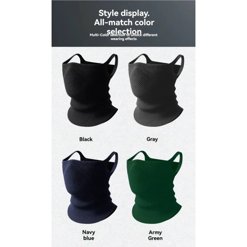 Bandana de Sport respirant, 1 pièce, couverture faciale de cyclisme, masque réutilisable pour randonnée Camping course à pied, guêtre de cou