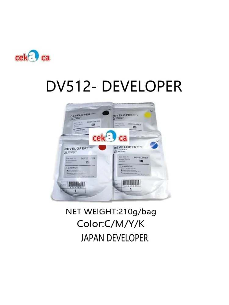 Wholesale Dv512 Developer For Konica Minolta Bizhub C224 C284 C364 C454 C554 C364e C284e C454e C554e C224e 224 DV-512 Drum Toner