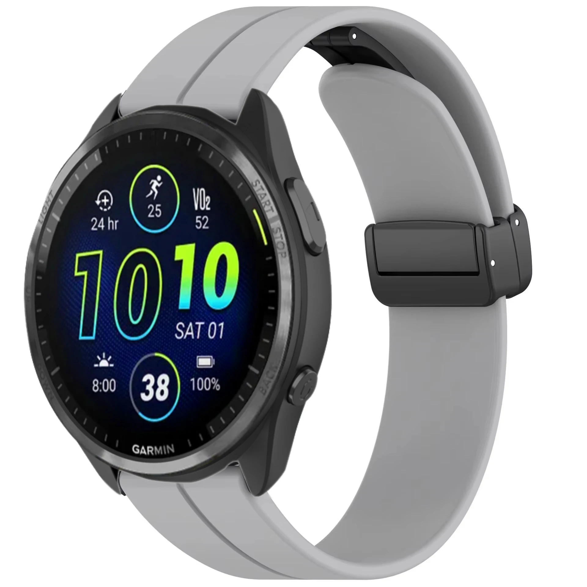 

22mm 20mm Silcone Strap for Garmin Forerunner 965 265 255 955/Venu 3 2 Bracelet Belt for Garmin Vivoactive 5/Vivomove Trend Band