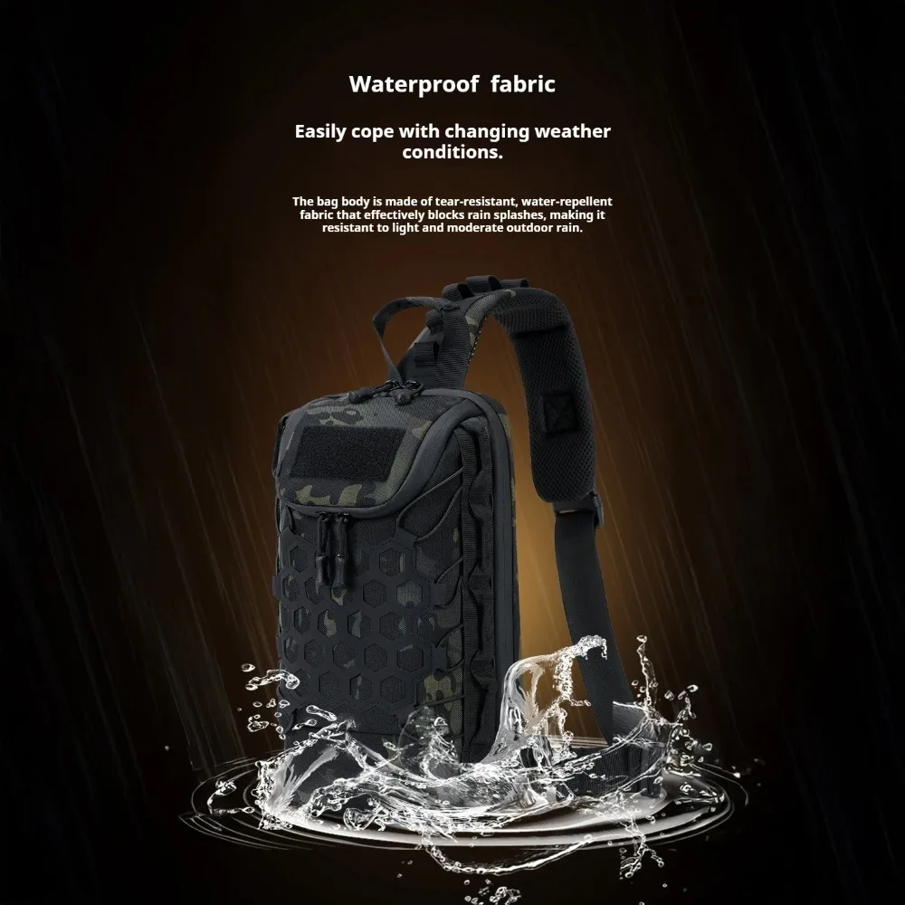 new 2026  Outdoor Port Bag Pack Tactical Backpack Sling Shoulder Backpack Tactical Bag for Every Day Carry Commuting Chest Bag