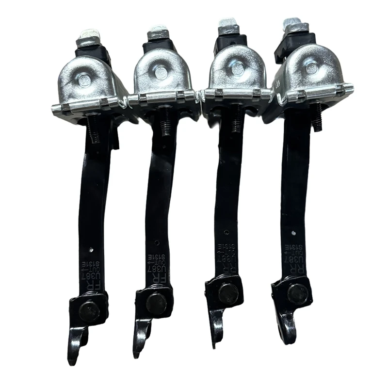 1Set/4Pcs Front&Rear Door Hinged Check Strap Limit Rod Stop For Ford Edge Lincoln MKX 07-14 AT4Z-7823552-A AT4Z7827204A