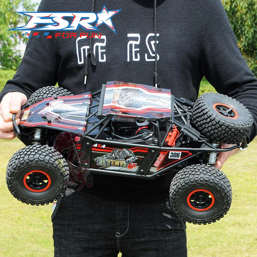 FSR Racing ATOM 6S Borstelloze 4WD RTR 1/8 RC auto's voor volwassenen Elektrische Afstandsbediening Auto Buggy RC Truck rc crawler speelgoed voor jongens