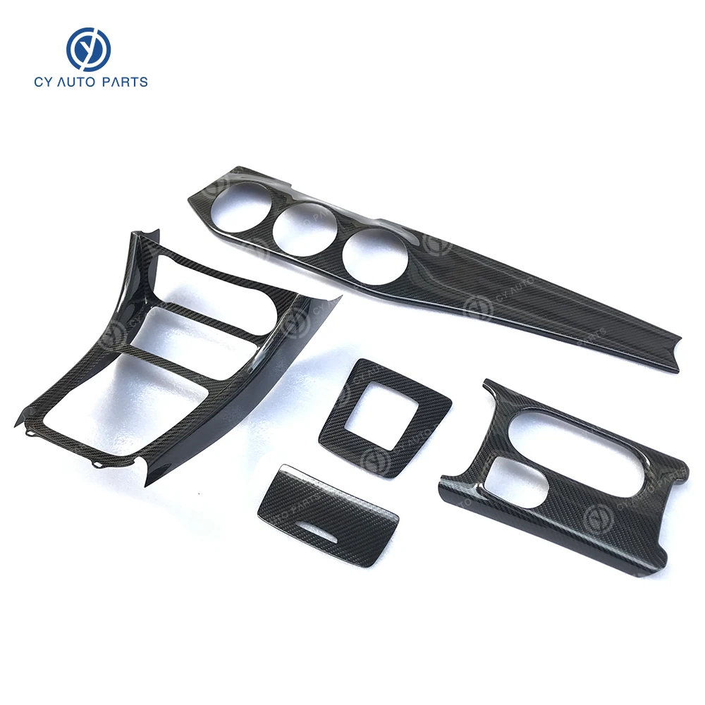 Carbon Fiber Car Interior Parts Trim Armaturen brett Trim Stick ing Interior für Benz Cla45 W117