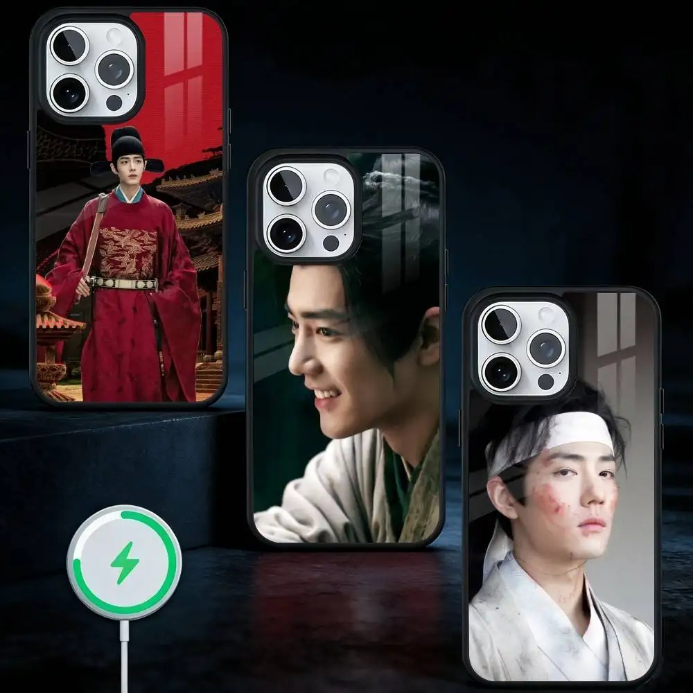 Xiao Zhan Tales of Zanghai Phone Case For iPhone17,16,15,14,13 Plus,Pro Max Magnetic For Magsafe Wireless Charging