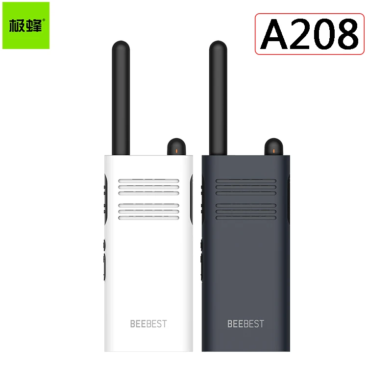 Beebest Smart Walkie Talkie A208 5W 1-15 Km Call 16 Channel Anti-jamming Long Standby Handheld Smart Interphone Original