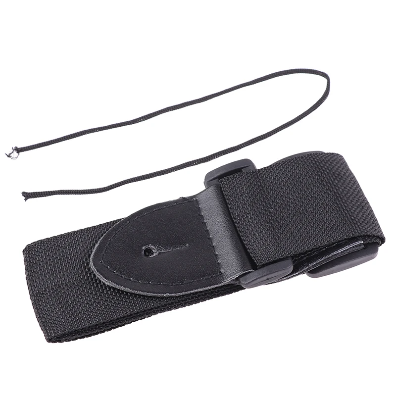 Adjustable Guitar Strap Universal Nylon Guitar Belt with PU Leather 68cm-124cm