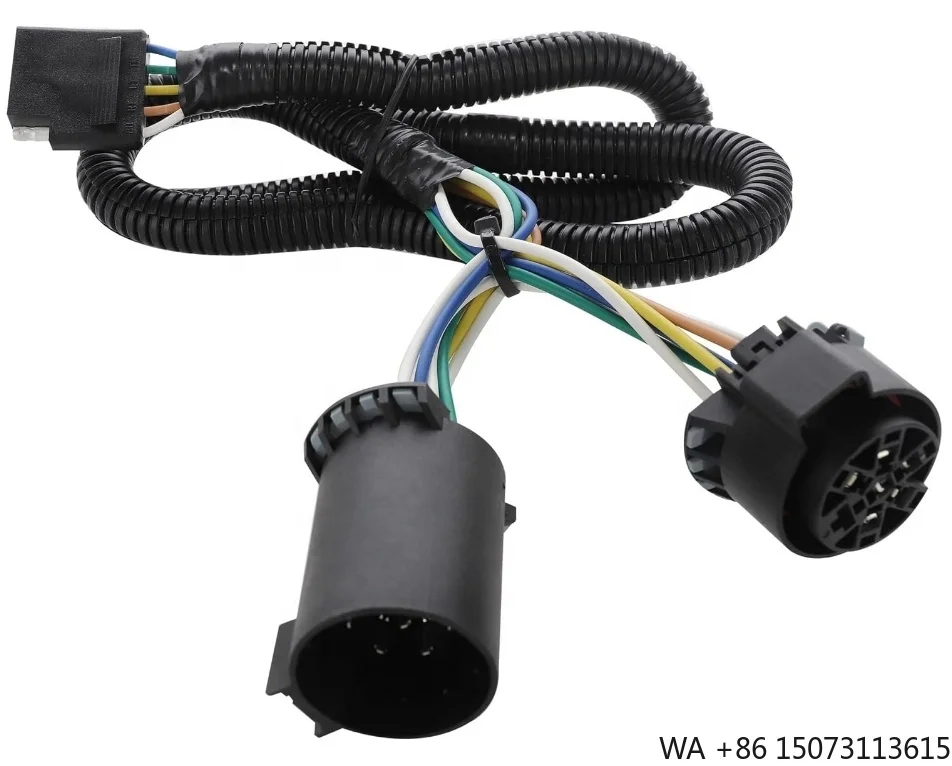 7 Pin to 5 Pin Tailgate Trailer Light Connector  Adapter Extension 7Way Blade Trailer Socket to 5 Pin Adapter