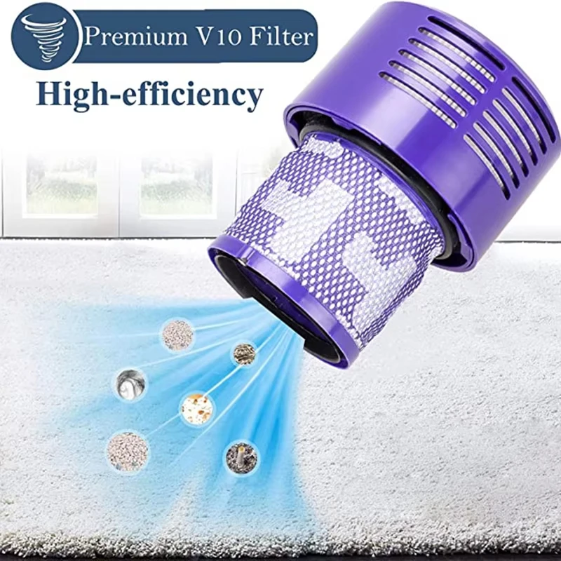 

New For Dyson V10 SV12 Filter Hepa accessories Robot vacuum cleaner washable Filter Replacement cleaning Spare Parts