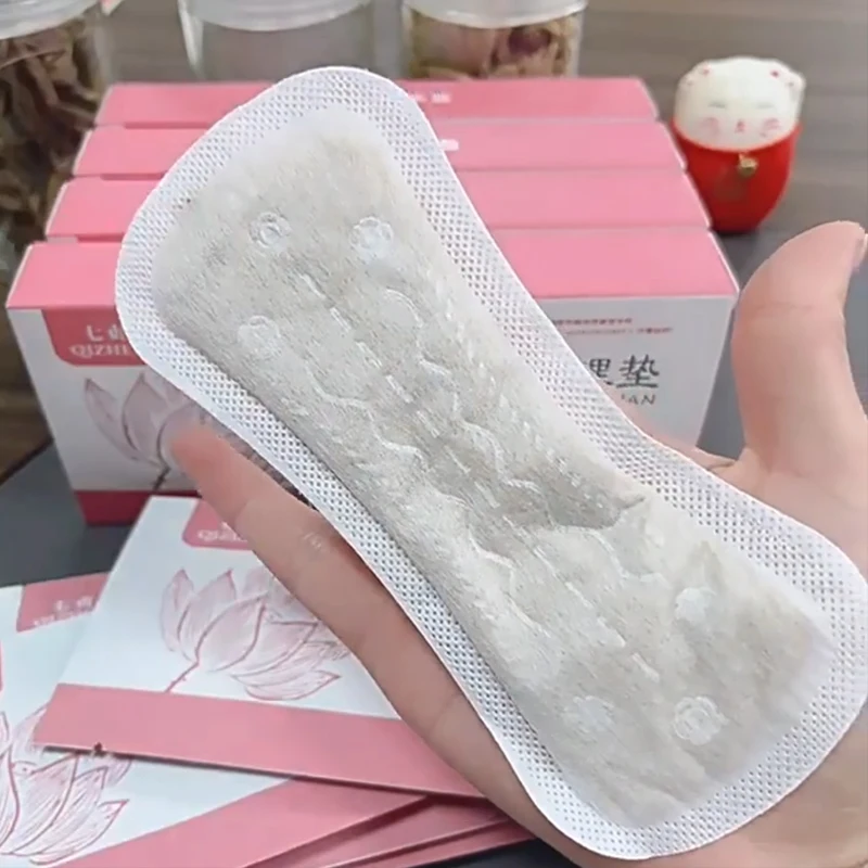 

8x Medicated Sanitary Napkin Chinese Herbal Gynecological Pads Vaginal Infection Silver-ion Gynecol Cure Care Medicine Sanitary