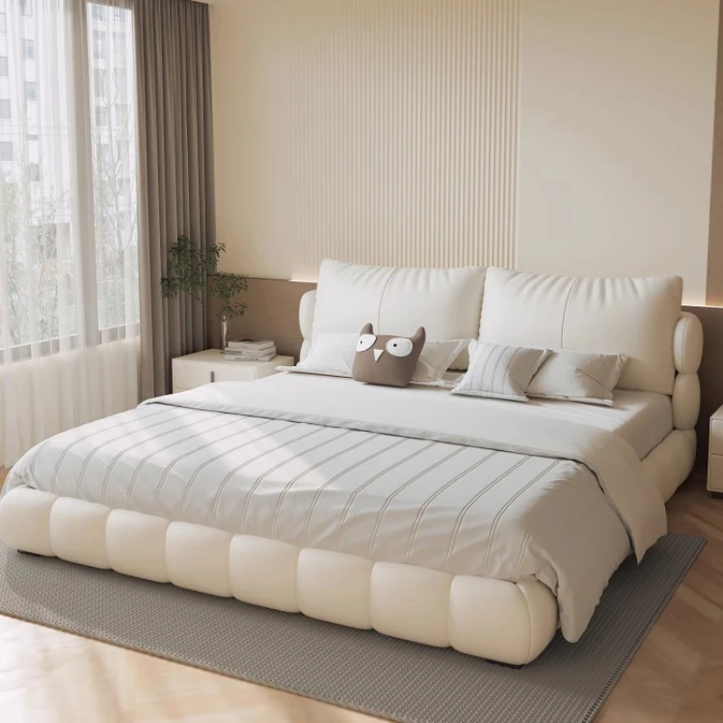 

Classic Relax Beds Designer Simple Luxury High Quality Nordic Cheap Minimalist Vintage Beds Double Modern Muebles Furniture