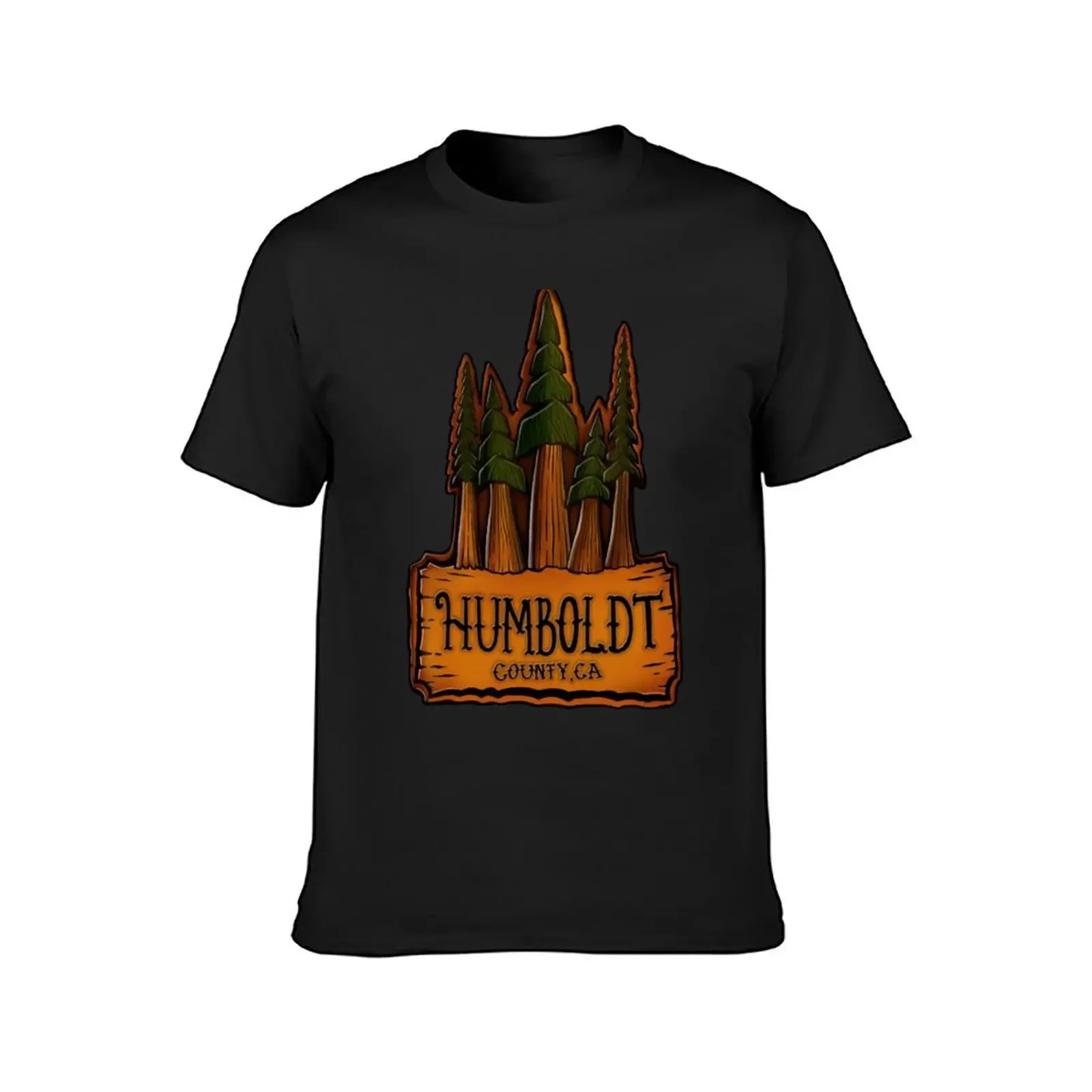 Humboldt County Redwood Sign T-Shirt tshirts personalised Clothing plain t shirts men