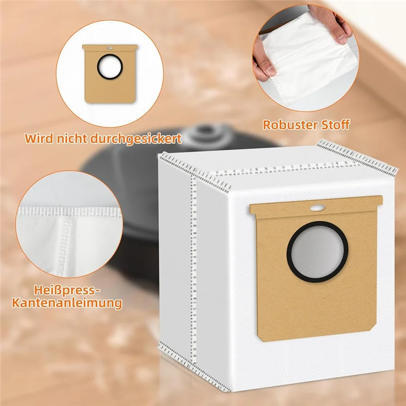 ABRG-15PCS مجموعة الملحقات ل Eufy Clean L50 /L50 SES /L60 /L60 الهجين جهاز آلي لتنظيف الأتربة الجانب الرئيسي فرشاة مرشحات كيس لجميع الغبار