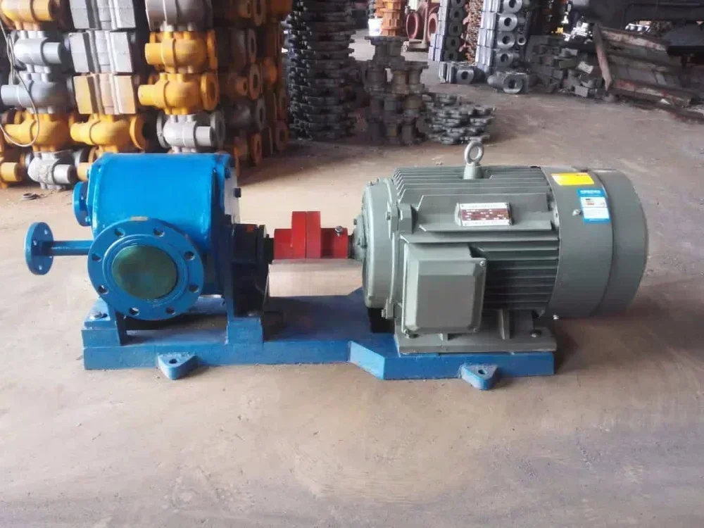 Applicable to series high temperature bitumen gear pump used in asphalt mixing station