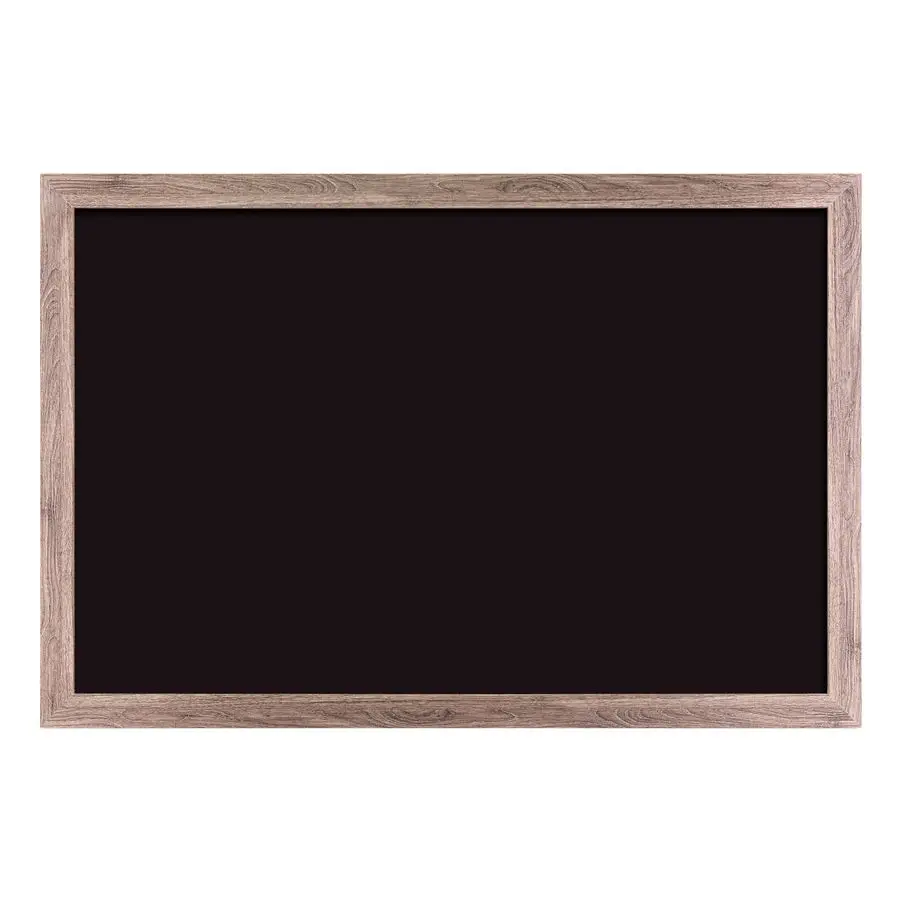 

Magnetic Chalkboard, 24 x 36, Rustic Wood Frame, Premium Matte Surface
