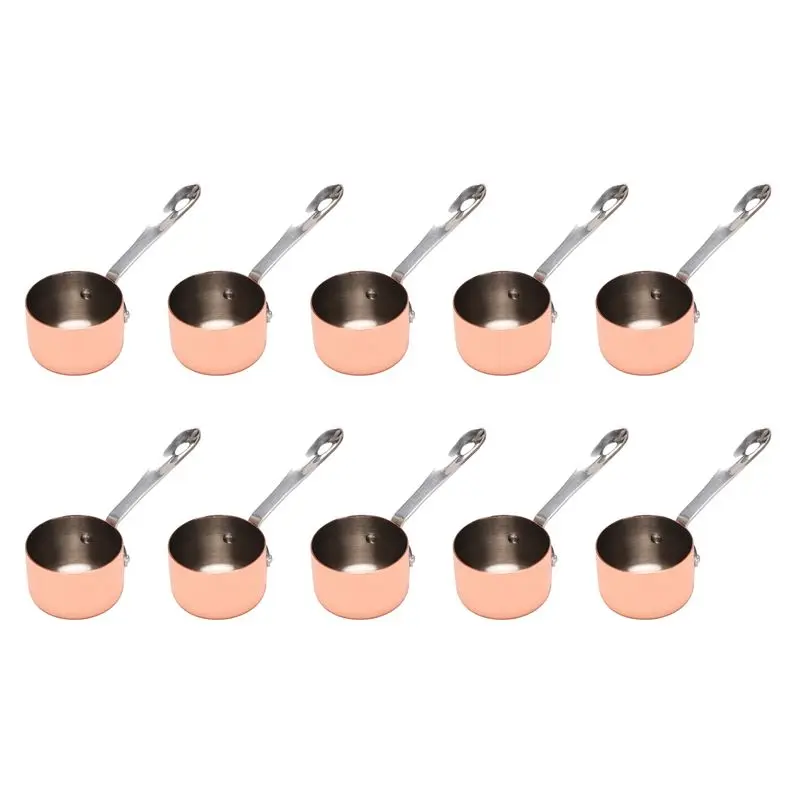 

AB11-10X Медные соусники, чашки для соуса, чашки для молока, соусники для картофеля фри, специальные медные кувшины для западных ресторанов, 3.8 см