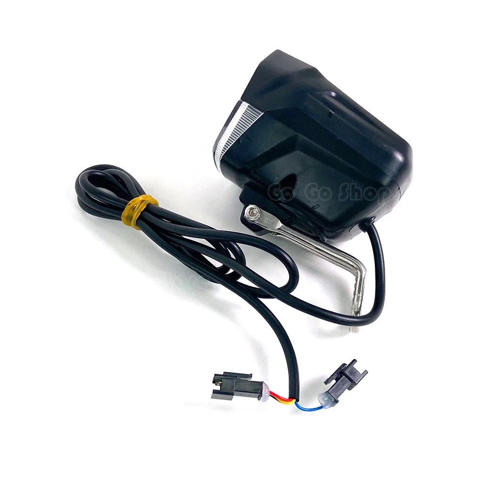 Sistema de iluminação noturna do farol LED com acessórios para bicicletas elétricas com design grande angular