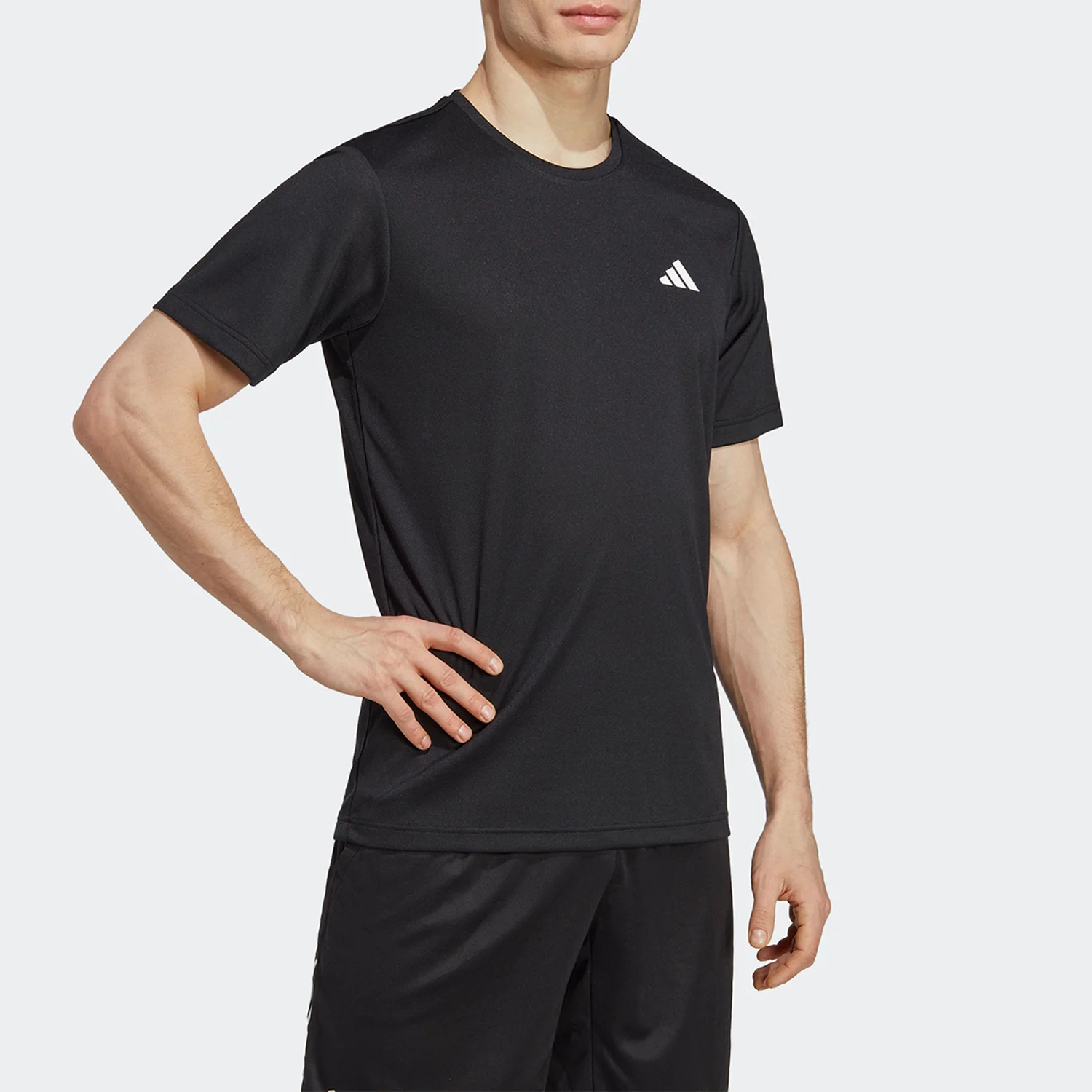 Adidas Authentic Current Season New Running Fitness Men's Sports Short Sleeve HR8727