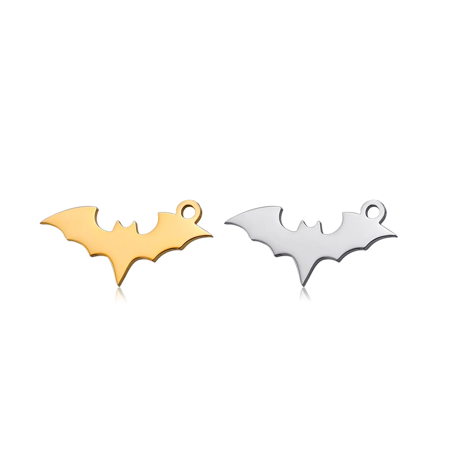 5Pcs/Lot Halloween Bat Charms Bloodsucking Animal Pendants for Jewelry Making Findings Craft Accessory for DIY Necklace Bracelet