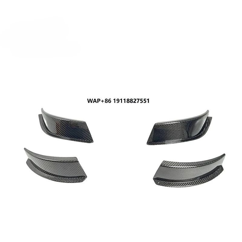 

Hot Sales Style Side Splitters for G80 G81 G82 G83 M3 M4 2021+ Carbon Fiber Front Bumper Canards