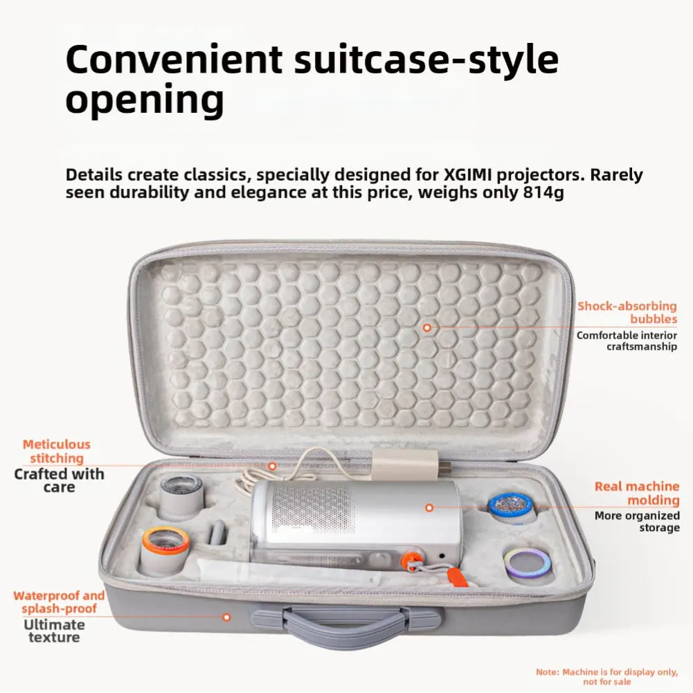 1 قطعة حقيبة تخزين جهاز العرض ل XGIMI MoGo 4 (2025) العارض هارد شل حماية السفر استبدال الملحقات