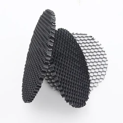 23 - 109mm LED Light Lamp Shade Hood Downlight Spotlight Round Honeycomb Net Cover Black Anti-glare Anti-dazzling Light Aluminum