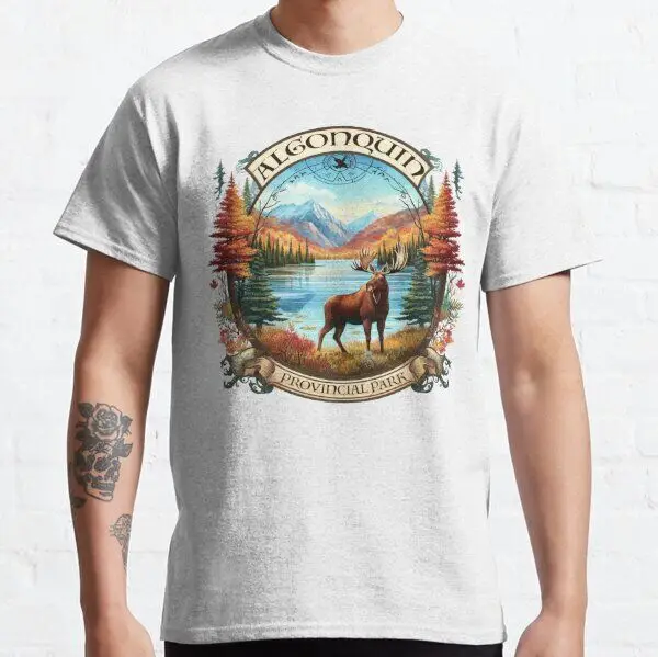 NWT Algonquin Provincial Park Flora Fauna World Shipping USA Unisex T-Shirt