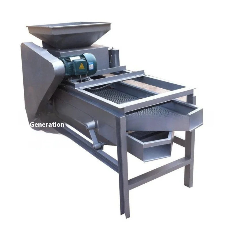 

Nut Crushing Machine Almond Walnut Crushing Machine Customized Automatic Almond Peeling Machine Apricot Kernel Crushing Machine