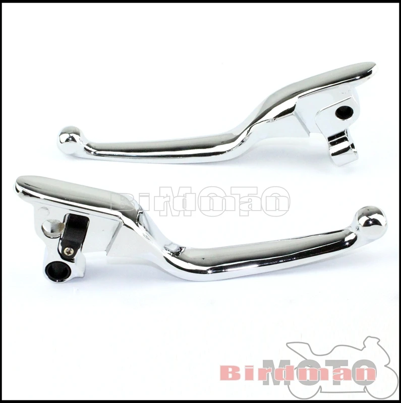 1 Pair Motorcycle Hand Brake Clutch Lever For Harley Touring Road King Electra Glide 2008-2013 3Slot Wide Blade Ergonomic Levers